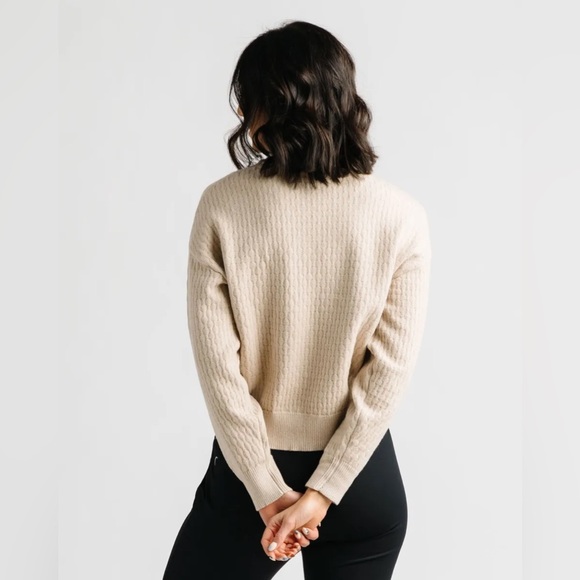 Zyia Almond Cream Esme Sweater - Picture 3 of 10